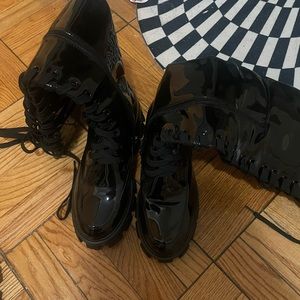 Dolls Kill Excision Knee High Boots